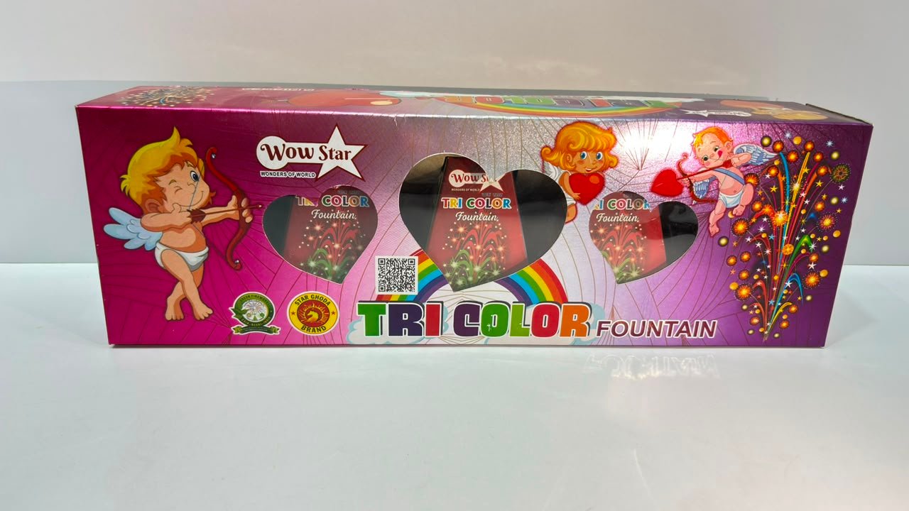 Tri Colour Fountain (5 Pcs)