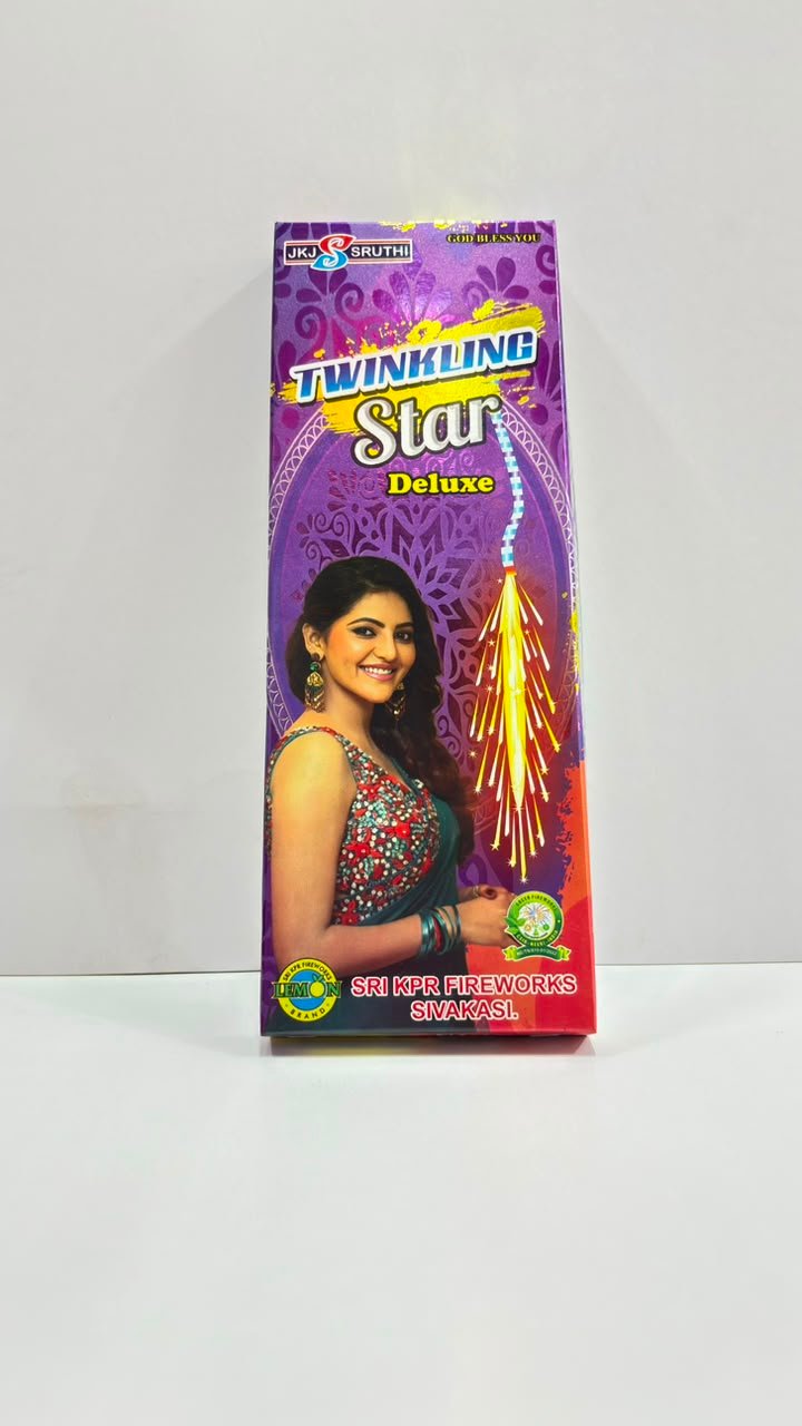 4" Twinkling Star