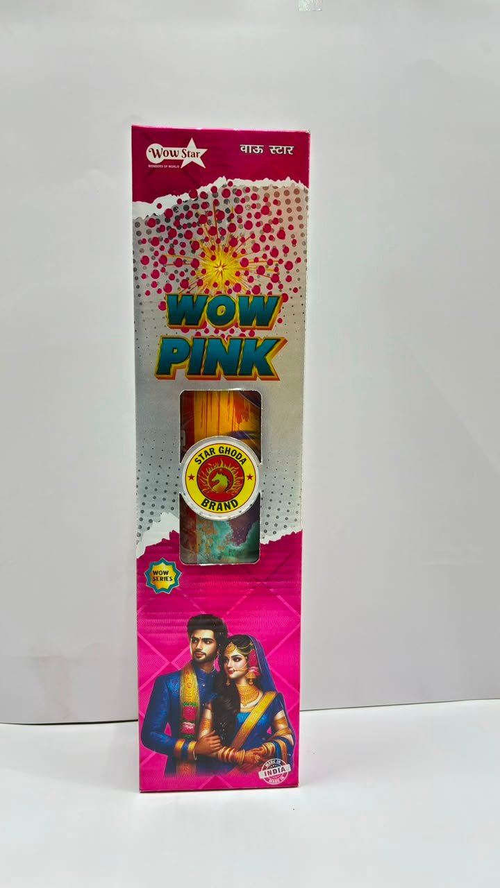 4" Wow Pink (1 Pce)