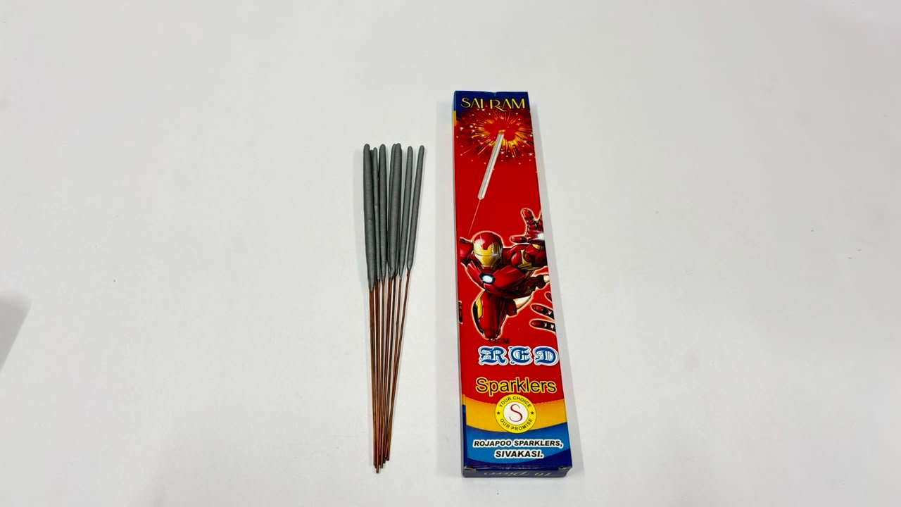 12 cm Red Sparklers
