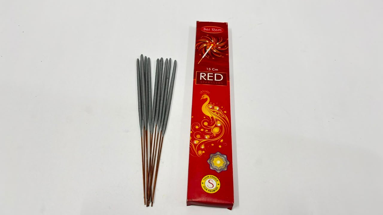 15 cm Red Sparklers