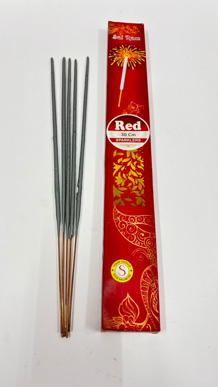 30 cm Red Sparklers